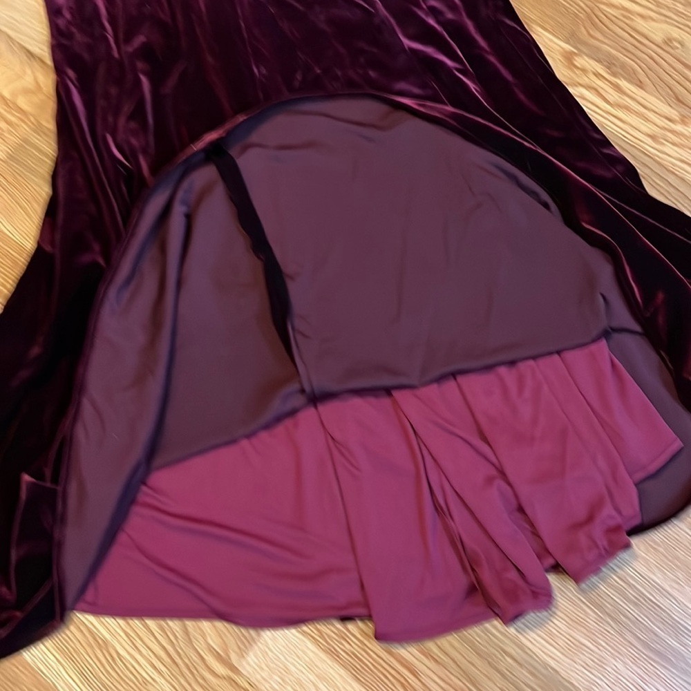 BHLDN Fawn Red Velvet Dress Size 14 NWT - Picture 15 of 17